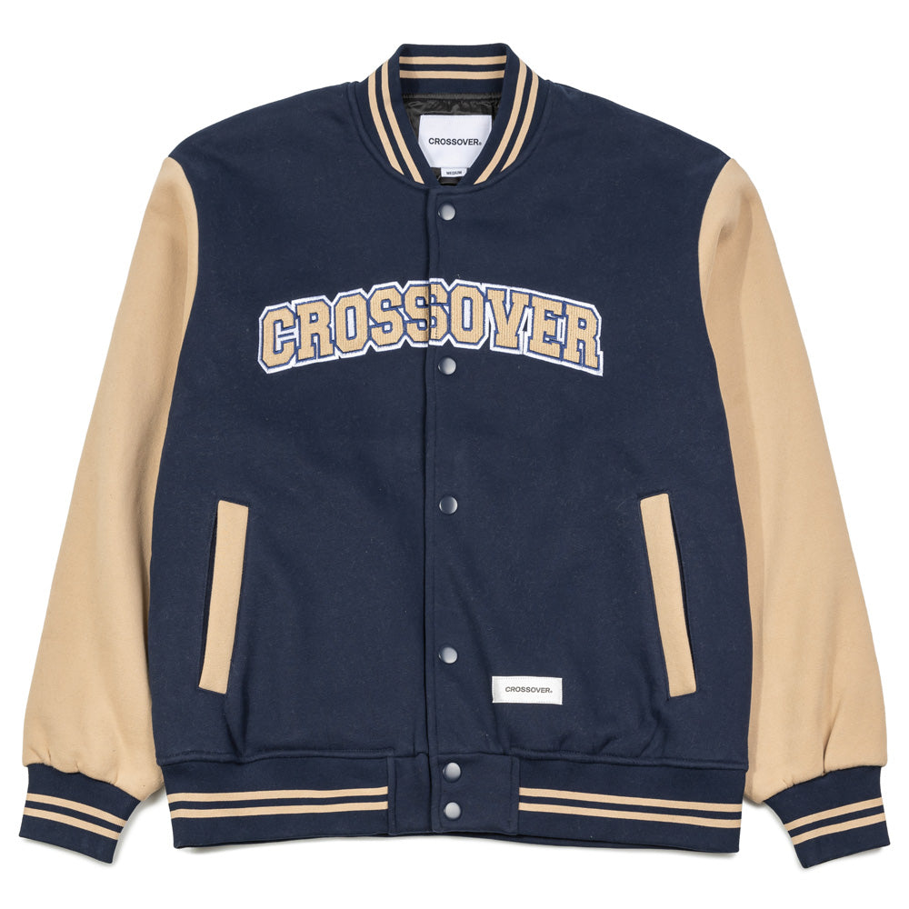 Neighborhood Baseball Jacket | Black – CROSSOVER