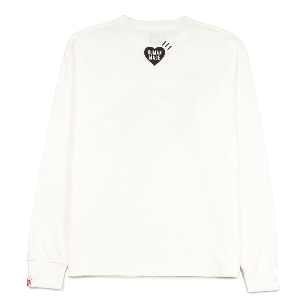 Human Made Graphic L/S Tee #4 | White – CROSSOVER