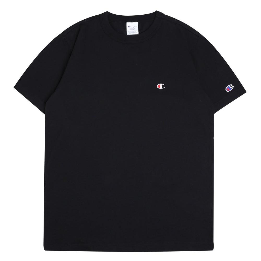 champion small logo tee