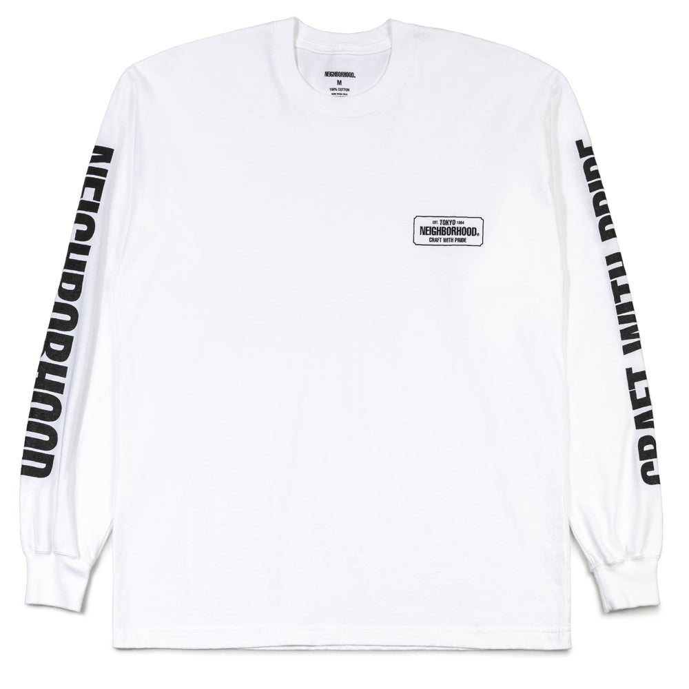 Neighborhood Sulfur Dye Crewneck LS Tee | Sand – CROSSOVER