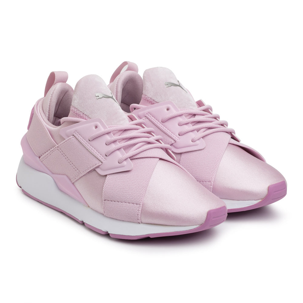 puma muse satin purple