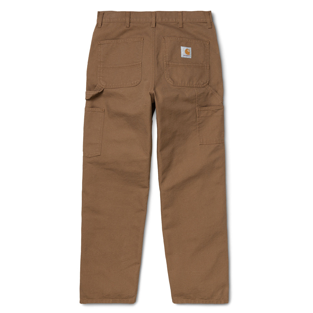 Double knee pant. Кархарт Браун Double Knee Pants. Carhartt Double Knee Pant. Carhartt Single Knee. Carhartt WIP джинсы Single Knee Pant.