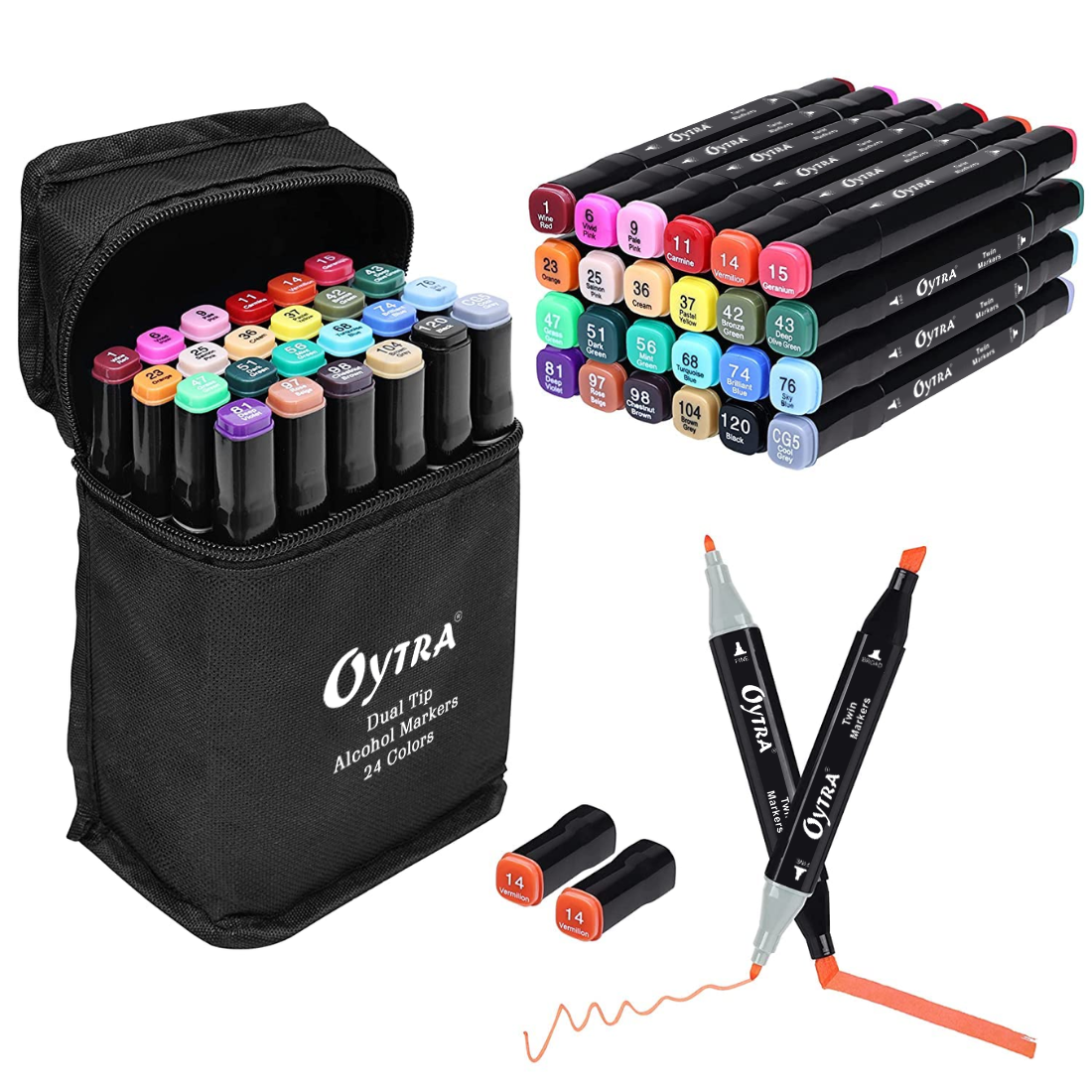 SKETCHMARKER Brush Pro Alcohol Markers Set, 12 Skin Tones, Art Markers for  Artists, Dual Tip Brush Tip Markers & Chisel Tip Markers, Sketch Markers,  Drawing Markers for Coloring, Paint Brush Markers 