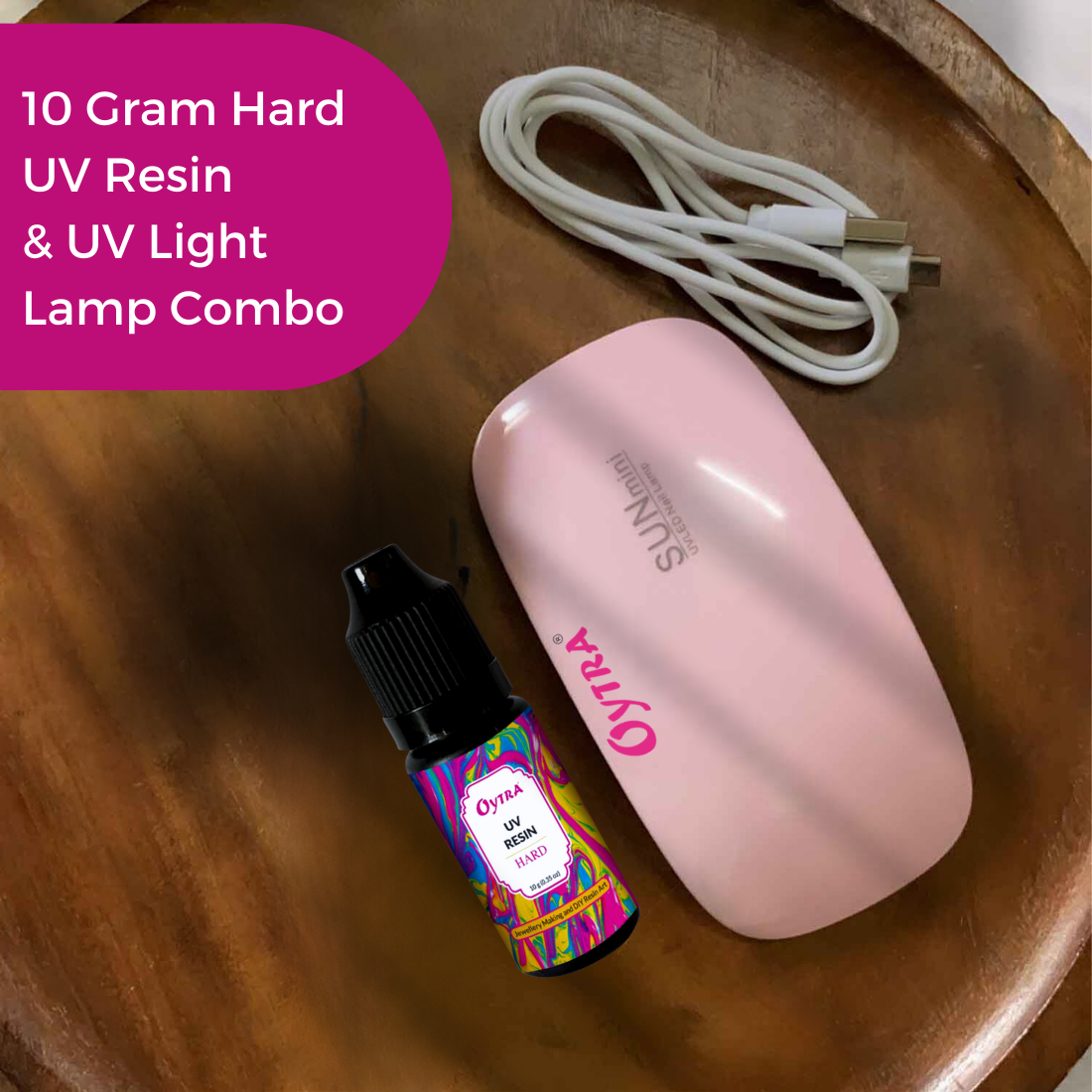 10g UV Resin Soft and UV Lamp Combo - Oytra