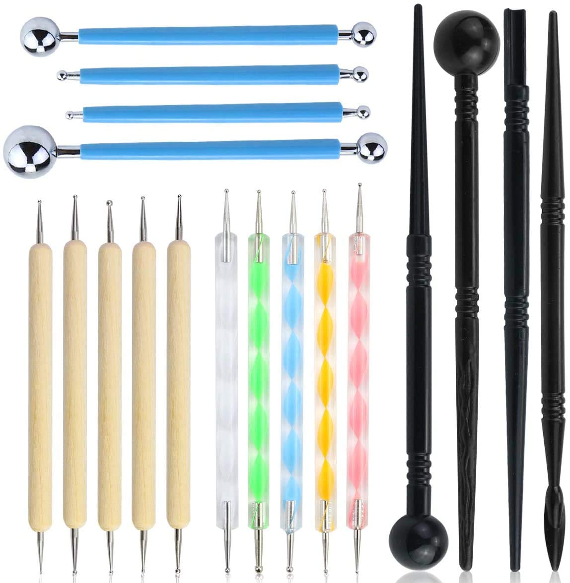 Pottery Tools Set, Including Silicone Dotting Pen, Clay Sculpting Tool, And  Pottery Crafting Tool - Temu