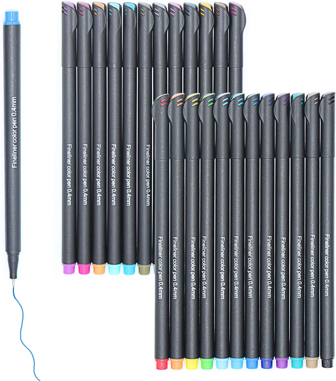 VaOlA ART Glitter Gel Pens 48 Colors - Colored Pens Qatar
