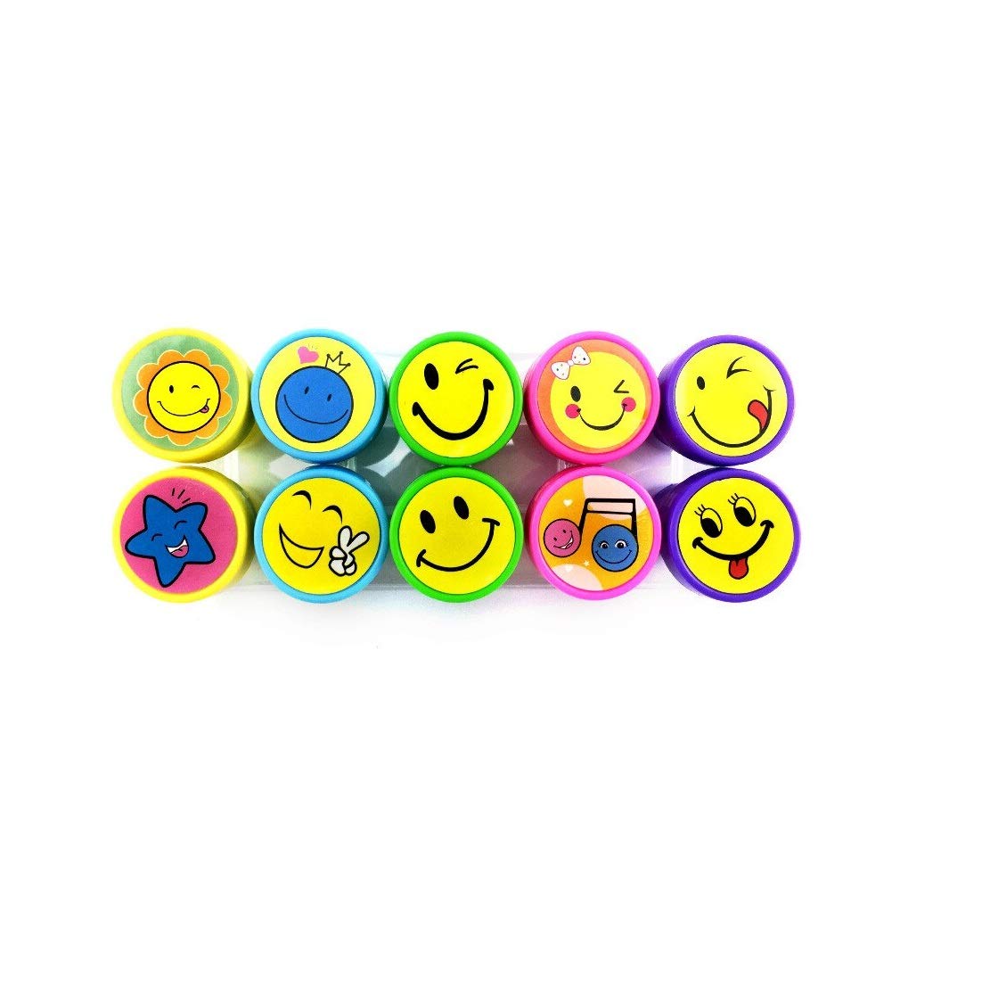 Puffy-Sticker, Emotion, Smileys, 10 x 15 cm, Verschiedene Motive, Sticker, Bastelbedarf