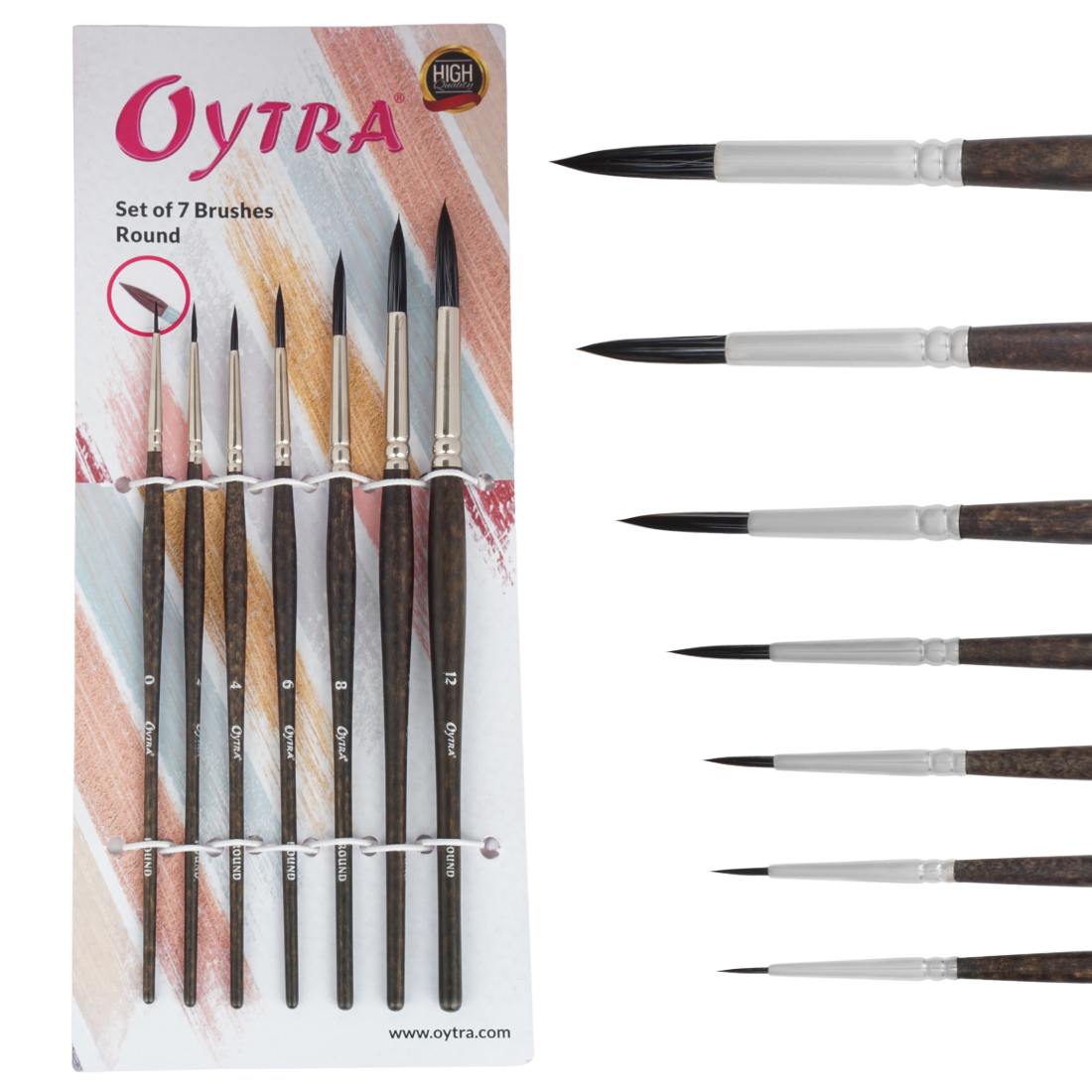 Oytra Brush Pen Set 10 Colors Water Color Painting Sketch Pens with Fl