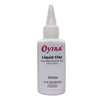 Pure White Polymer Clay Signature Series for Jewelry Making by Oytra