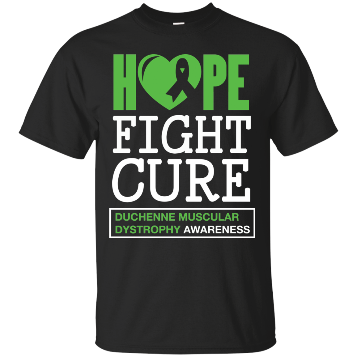 Hope Fight Cure Duchenne Muscular Dystrophy Awareness Shirt