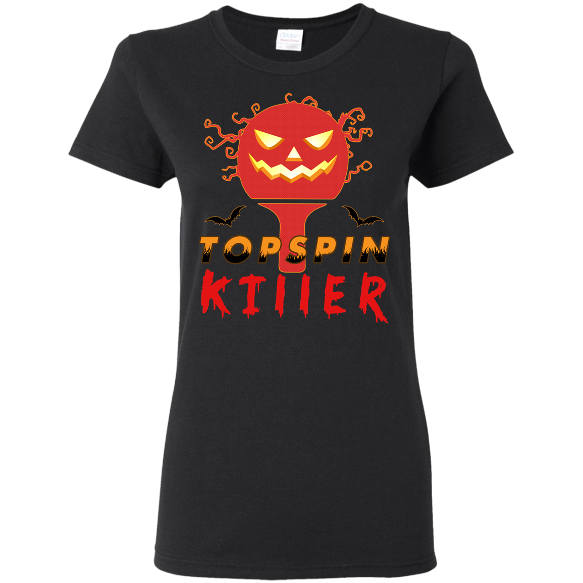 Topspin Killer Table Tennis Halloween T-shirt