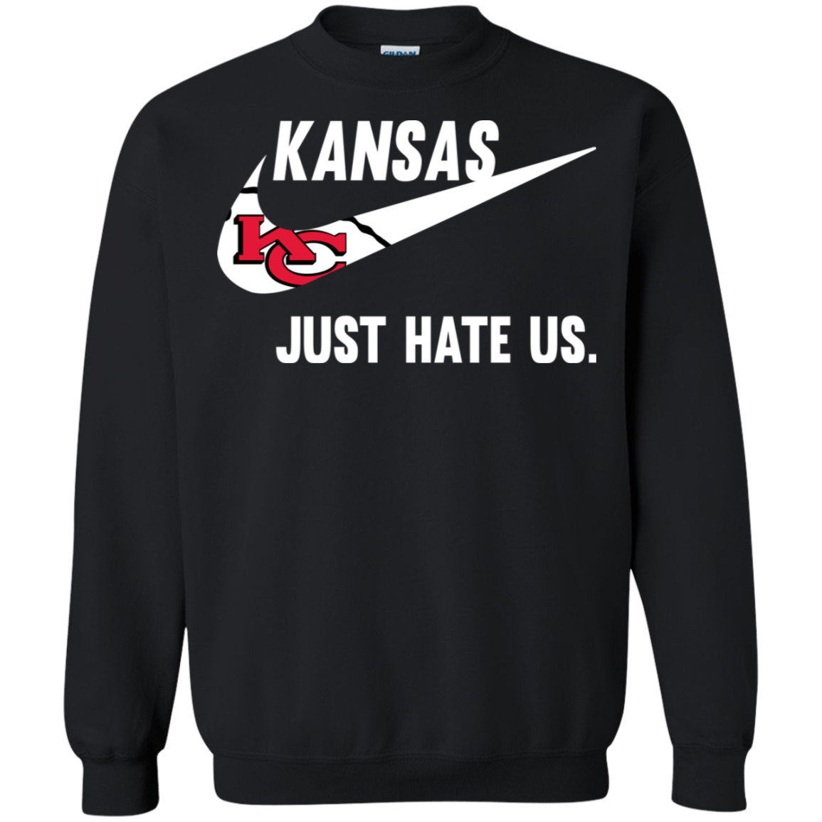 Kansas City Chiefs Just Hate Us T Shirt 