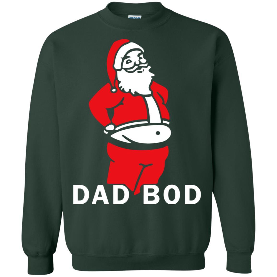 Dad Bod Santa Christmas T Shirt