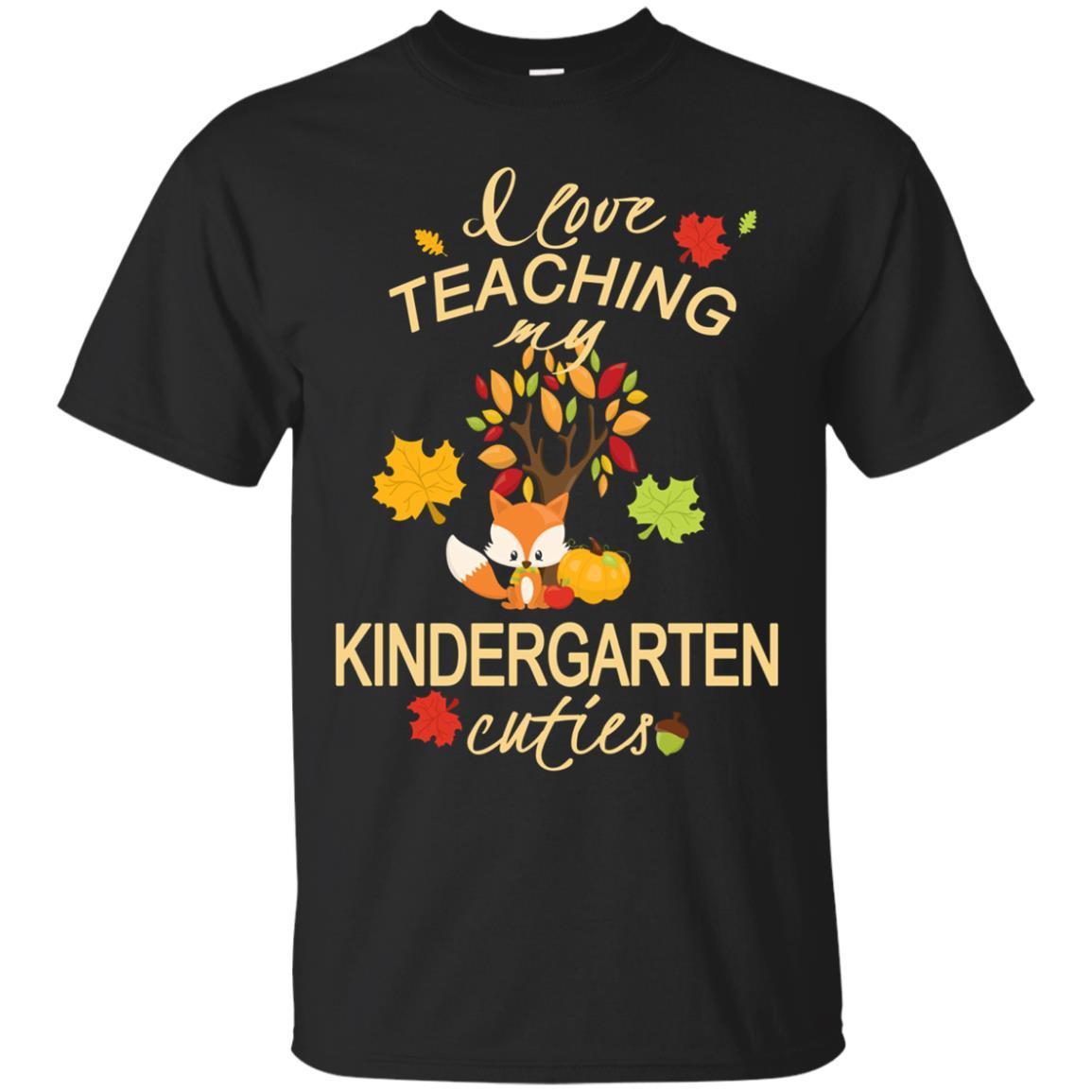 Tea Shirts-autumn & Fall Kindergarten Cuties