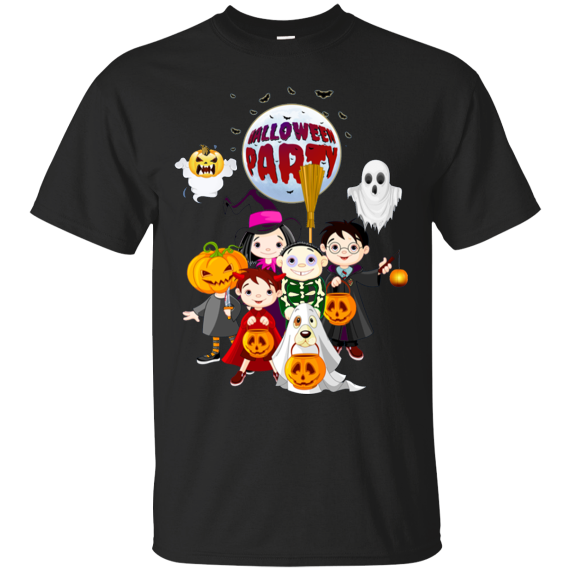  Halloween Party T-shirt For 