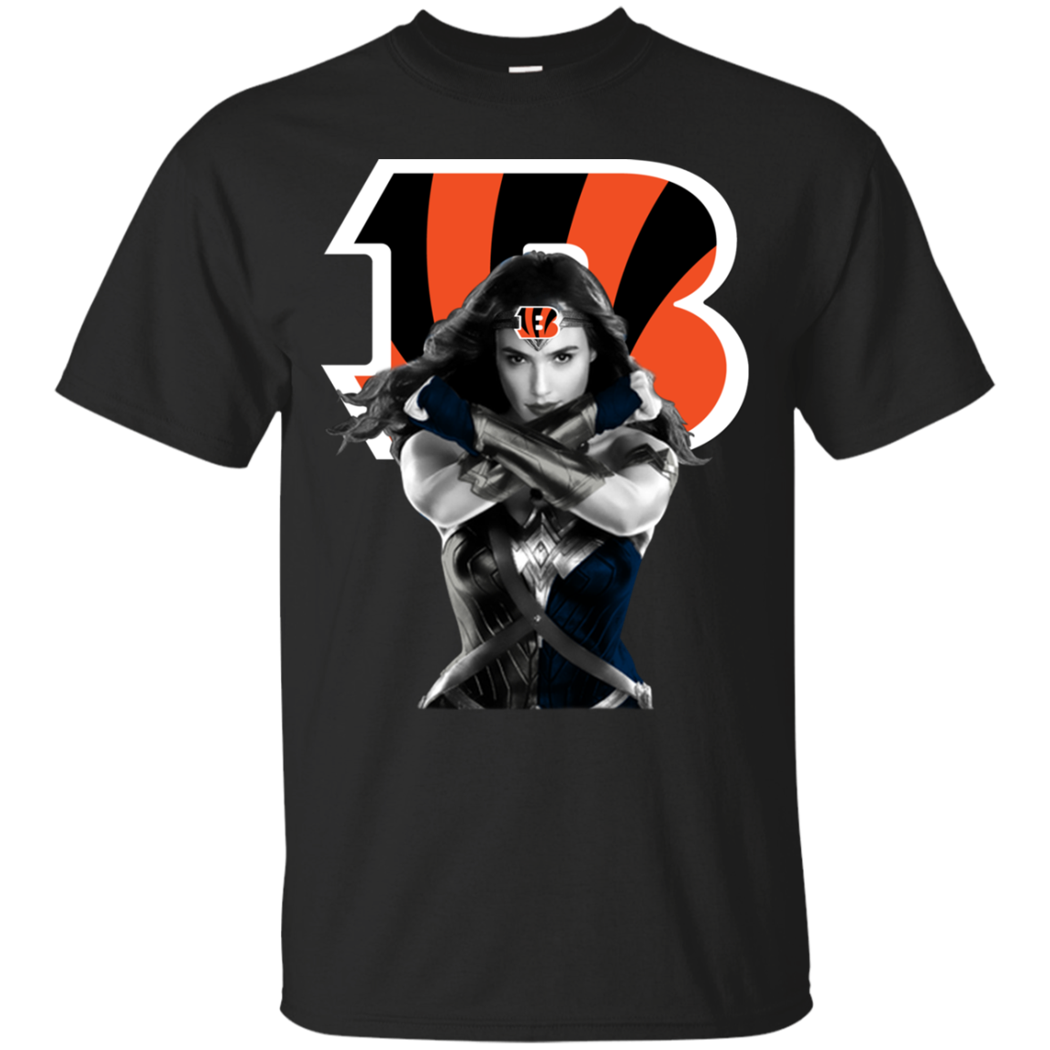 Wonder Woman Cincinnati Bengals T Shirt