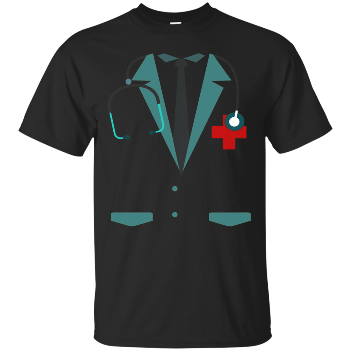 Funny Halloween Doctor Nurse Costume T Shirt