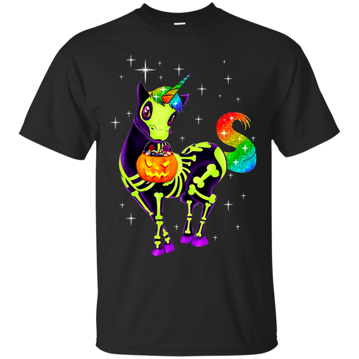 Halloween Unicorn Pumpkin Shirt