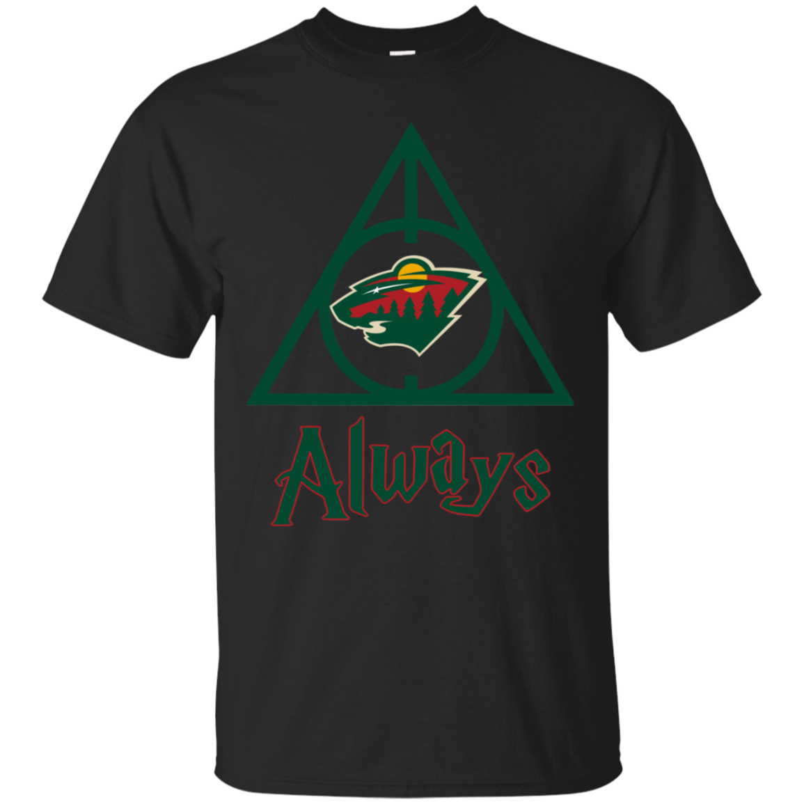 Minnesota Wild Always Harry Potter Deathly Hallows G200 Ultra T-shirt