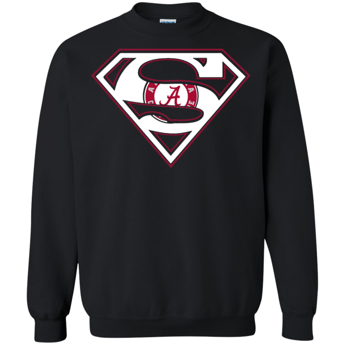 Superman Alabama Crimson Tide T Shirt 