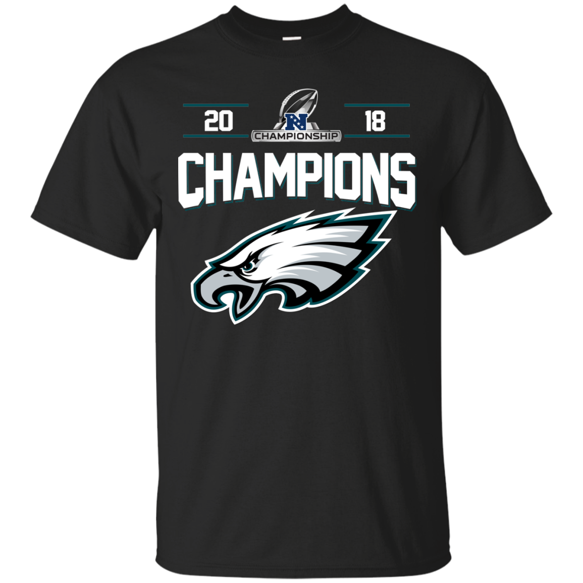 Eagles Champions Nfc 2018 Football T Shirt