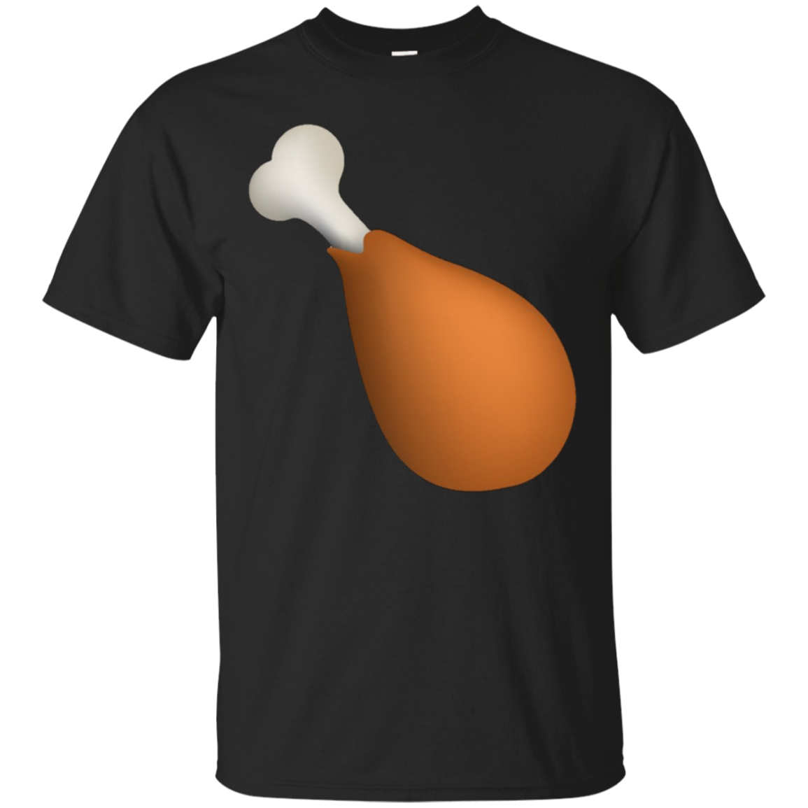 Turkey Drum Stick Emoji Thanksgiving T Shirt