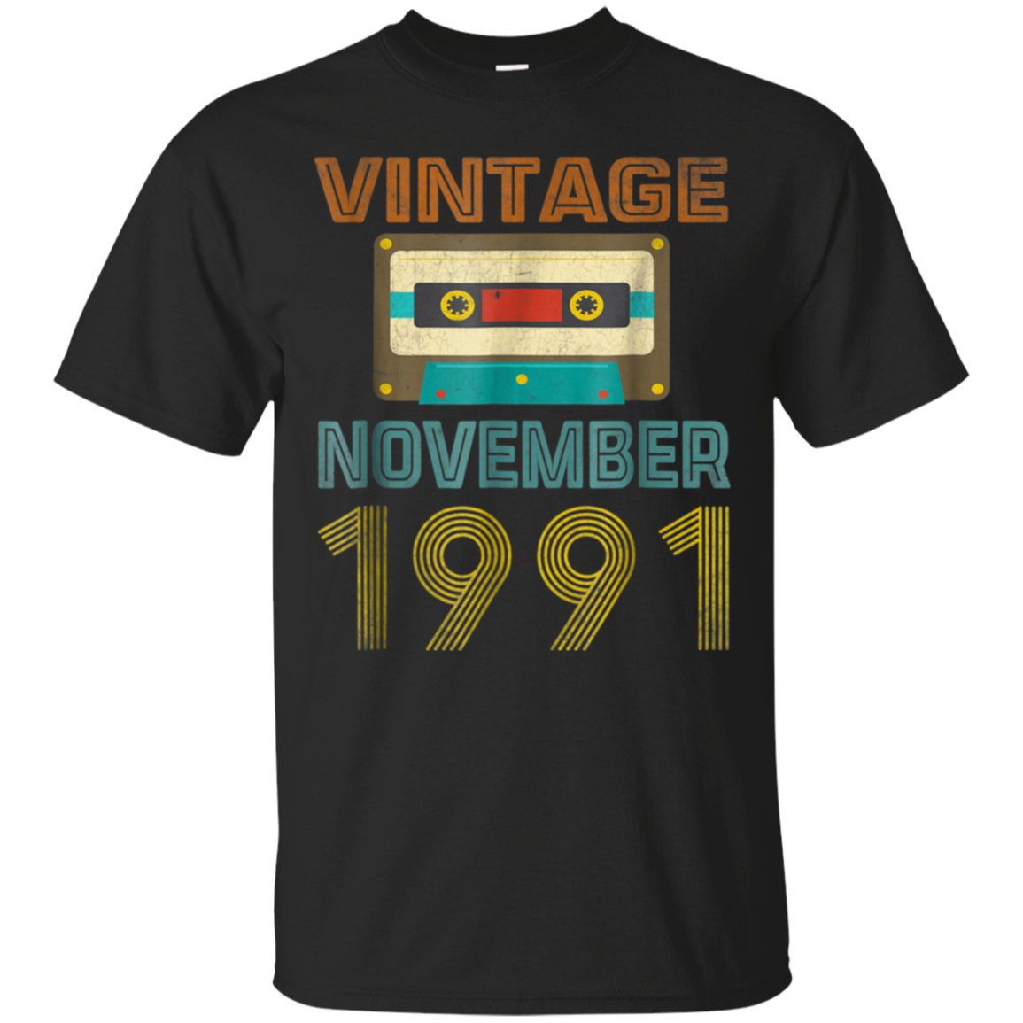 Vintage Retro Born In November 1991 27th Birthday Gift Shirt G200 Ultra T-shirt