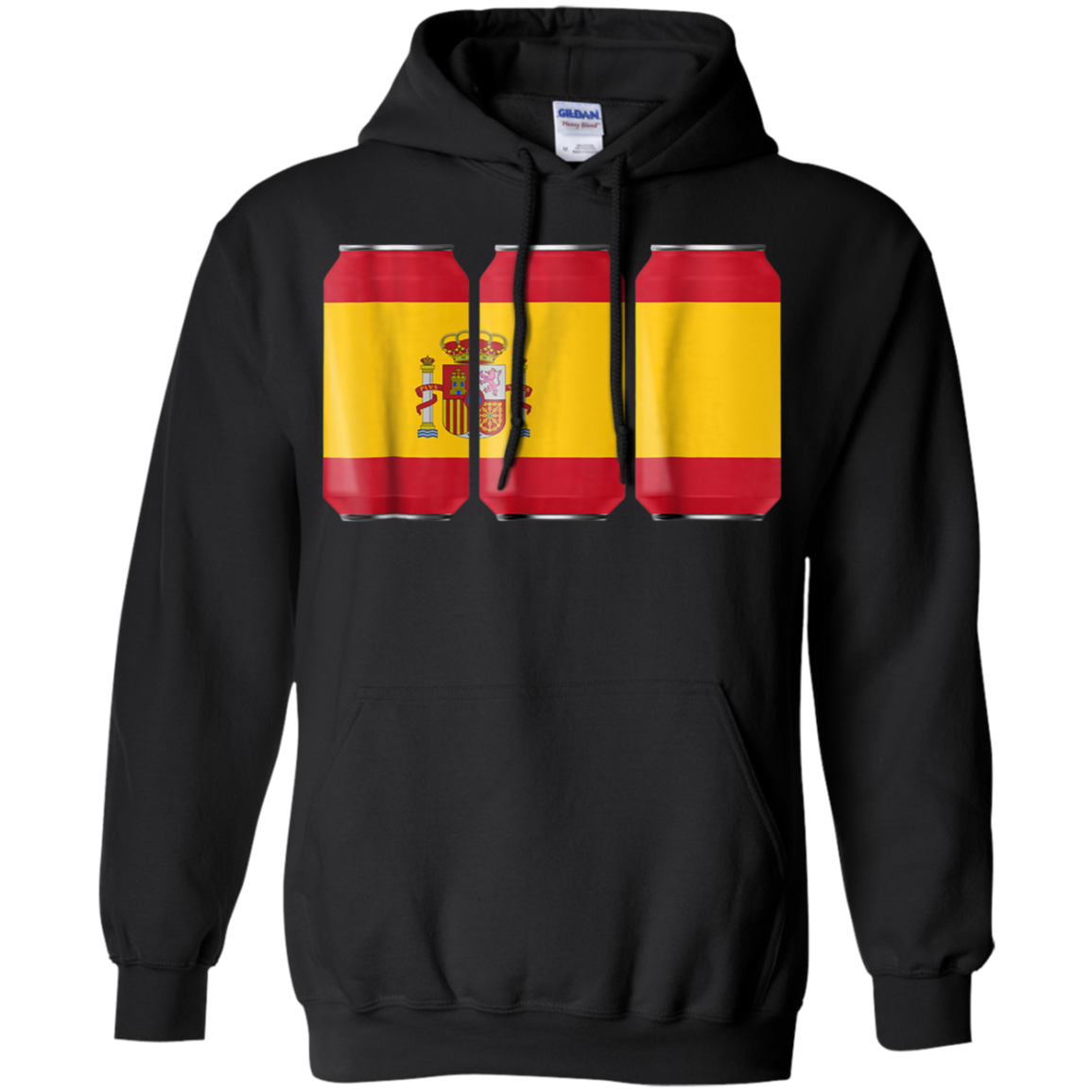 Cool Patriotic Beer Cans Espana Spain - Spanish Flag Shirt 