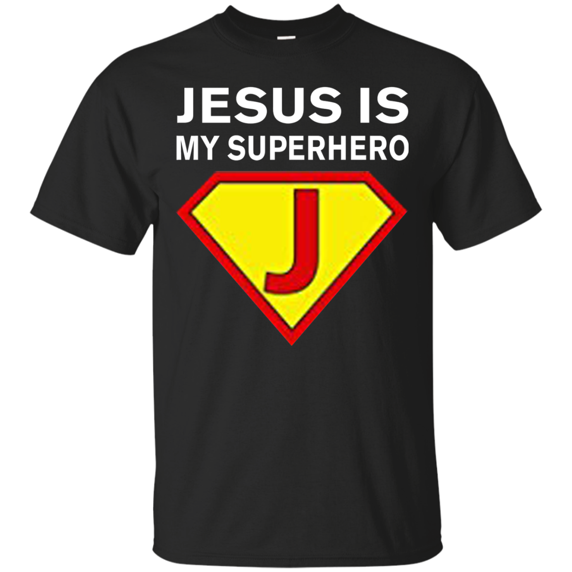 Jesus-is-my-superhero-t-shirt