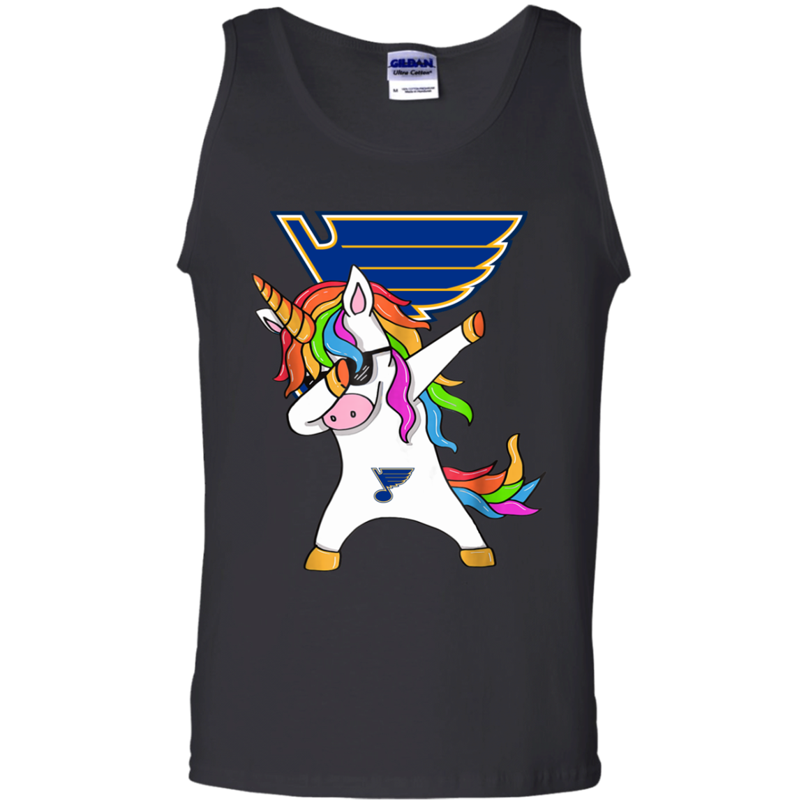 Top Selling Dabbing Hip Hop Unicorn Dab St Louis Blues Shirt Tank Top