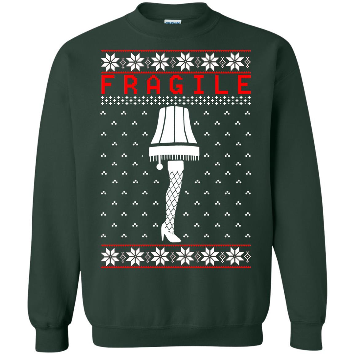 The Leg Lamp Fragile Christmas T Shirt