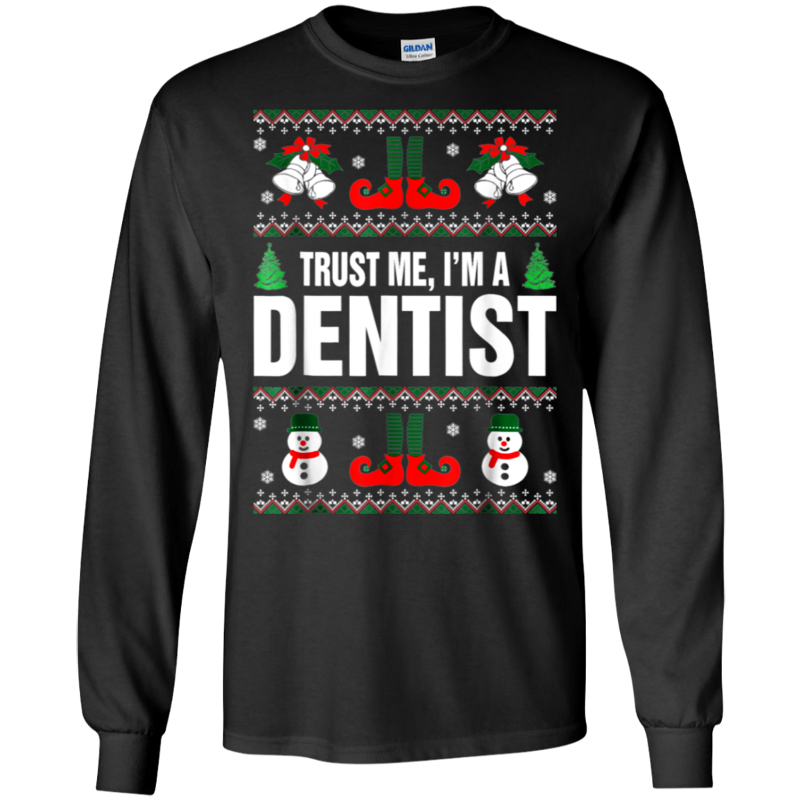 Dentist Funny Christmas Thanksgiving G240 Ls Ultra T Shirt