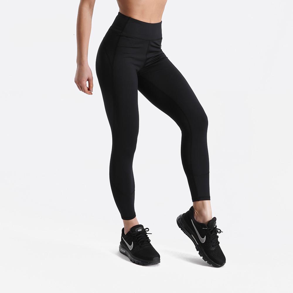 Fitness workout leggings - Shadow black - Squat proof - High waist - X ...