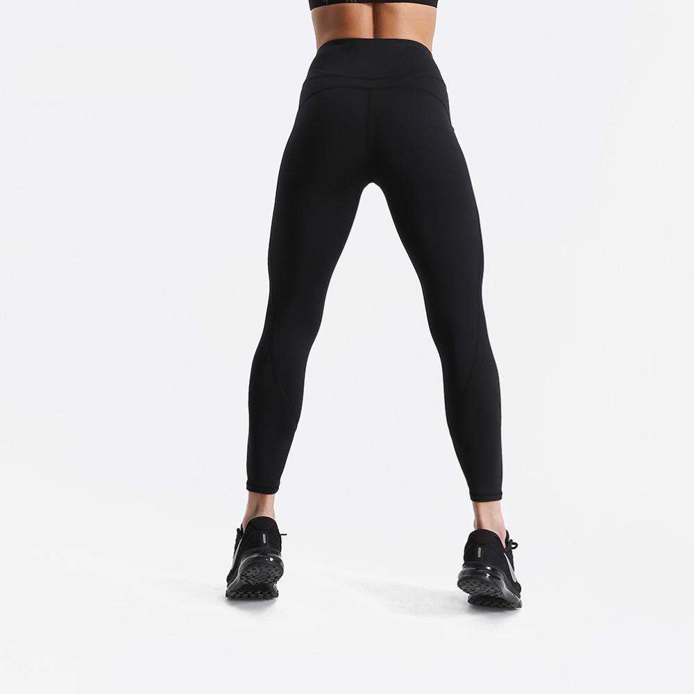 Fitness workout leggings - Shadow black - Squat proof - High waist - X ...