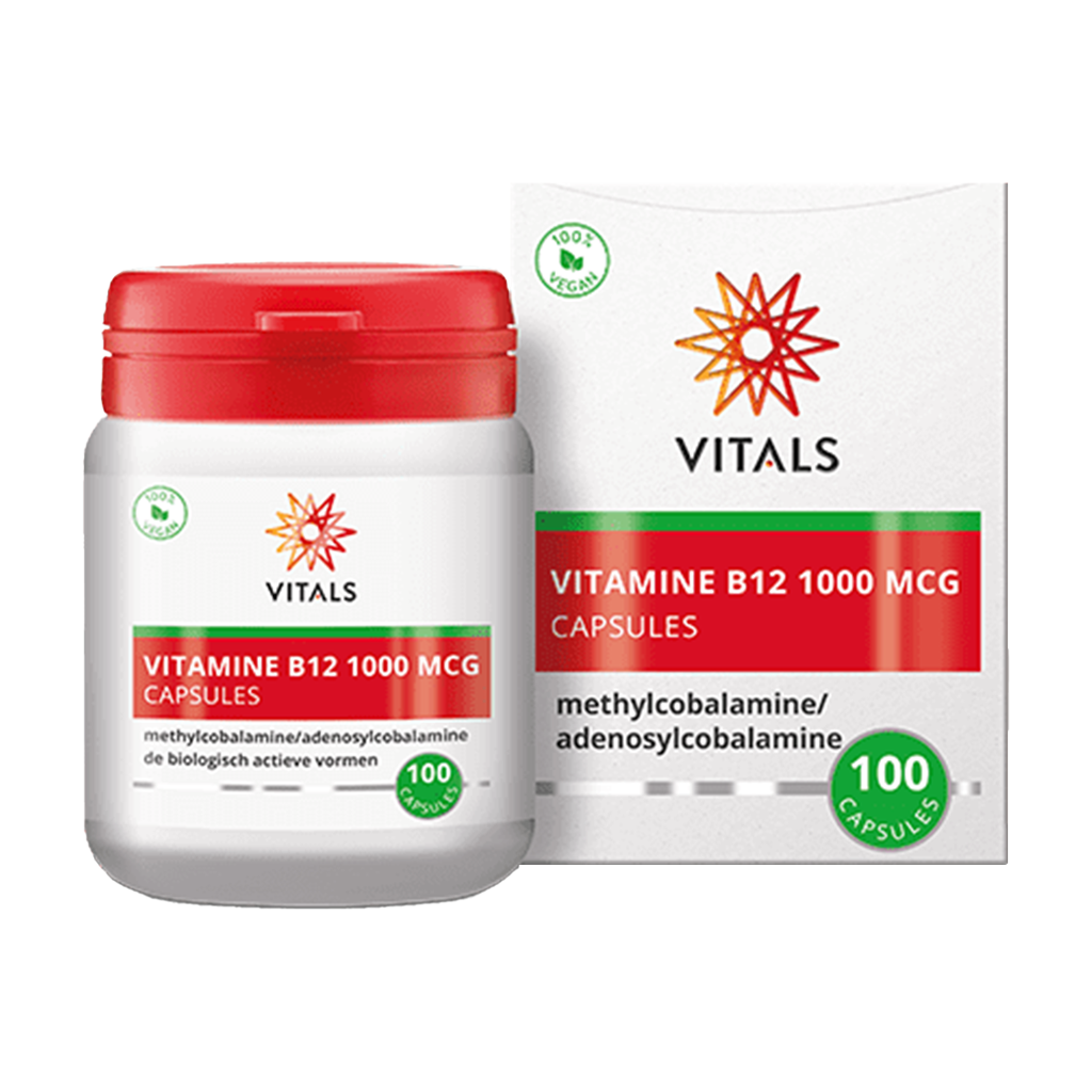 vitals vitamin b12 1000mcg methyl adenosylcobalamin 100 kapseln 3
