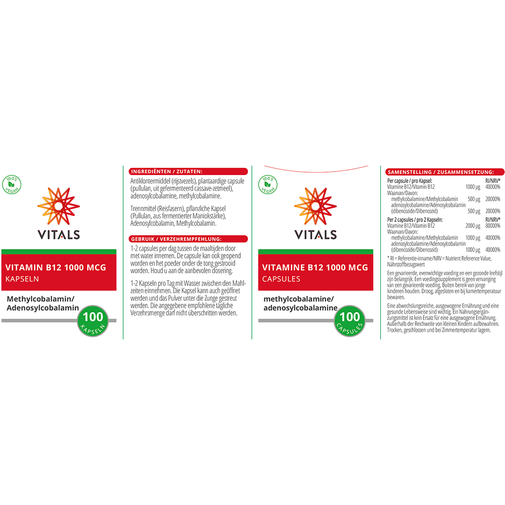 vitals vitamin b12 1000mcg methyl adenosylcobalamin 100 kapseln 4