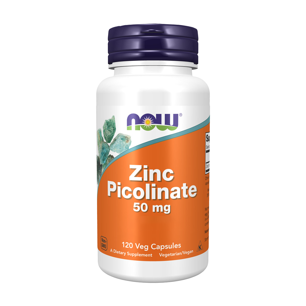 JETZT Lebensmittel Zink Picolinat 50 mg (120 Kapseln)