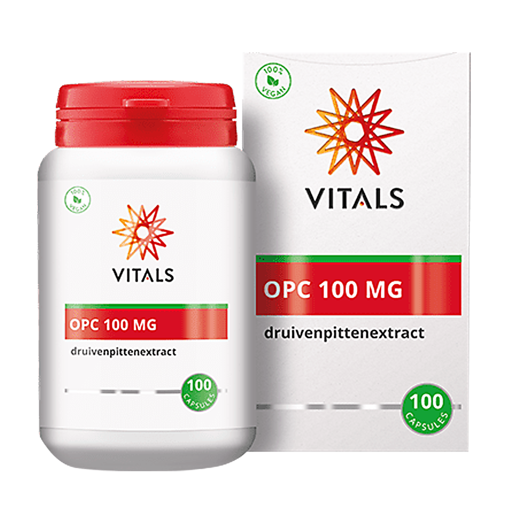 Vitals OPC 100 mg Glaspackung