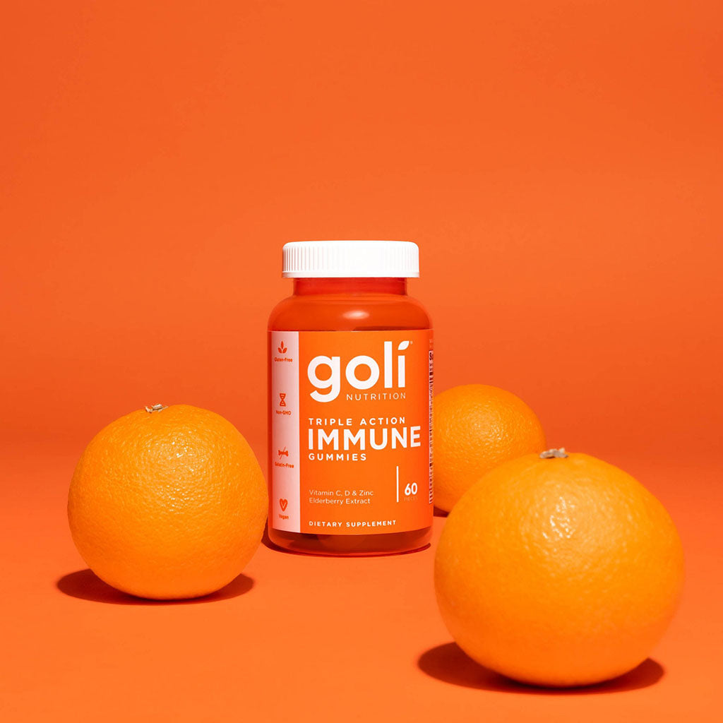 goli ernährung dreifach wirkung immun gummis 60 gummis sfeerfoto sinaasappels