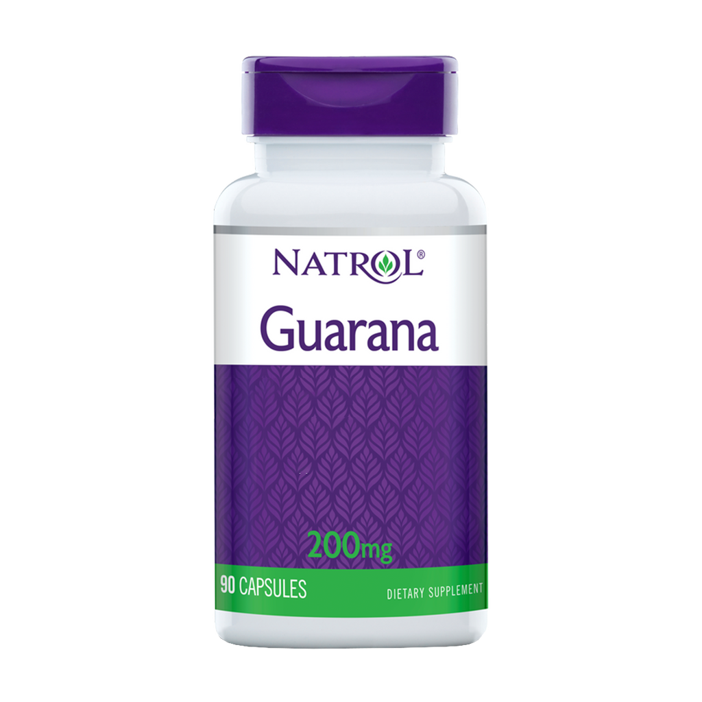 natrol guarana energie unterstützung 200mg 90 kapseln 1