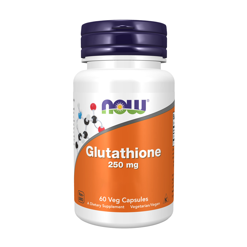 NOW Foods Glutathion 250 mg (60 capsules) Voorkant