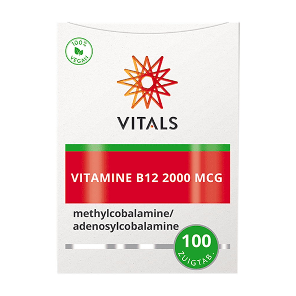 Vitals Vitamine B12 2000 mcg Packung