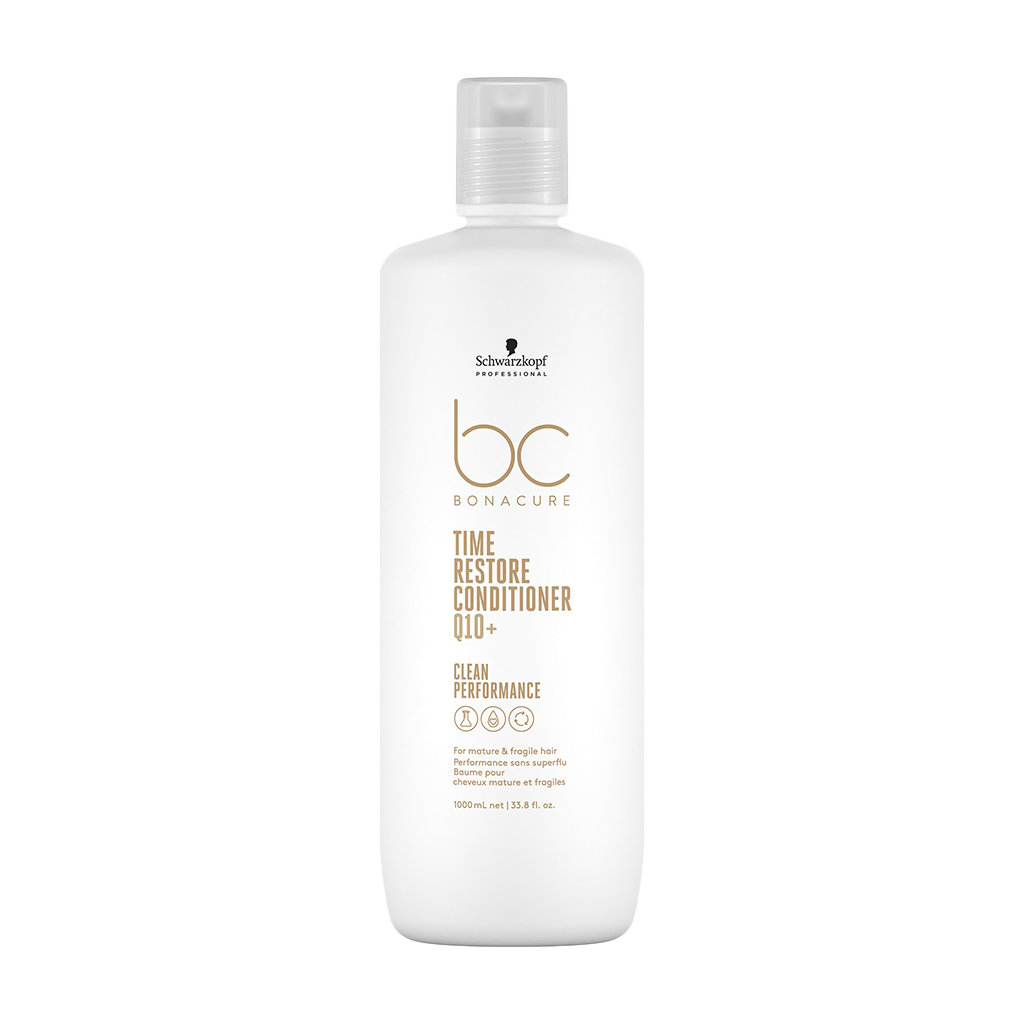 schwarzkopf professional bonacure timerestore conditioner q10 1000ml 1