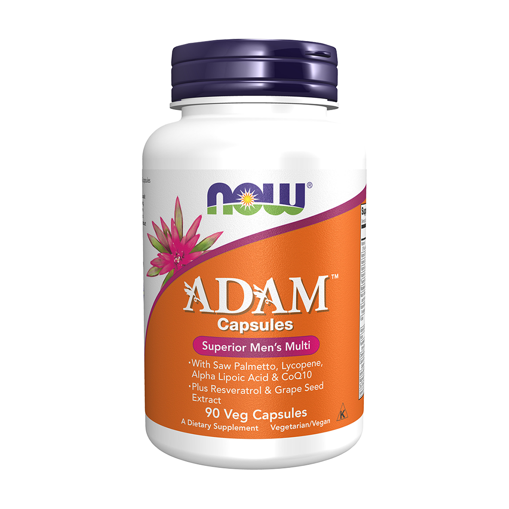 NOW Foods ADAM Men's Multivitamine (90 capsules) Voorkant