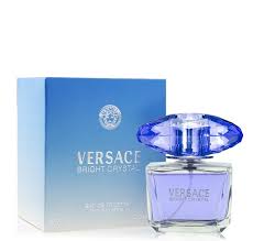 versace bright crystal blue bottle