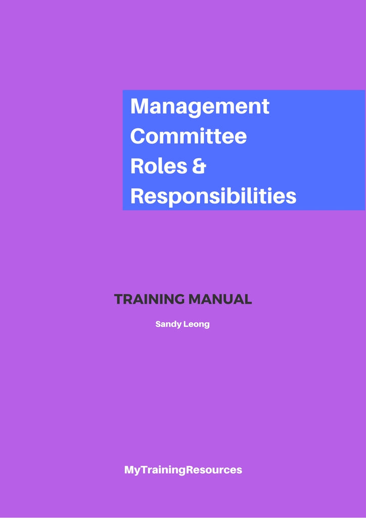 Management Committee Roles & Responsibilities – Mytrainingresources