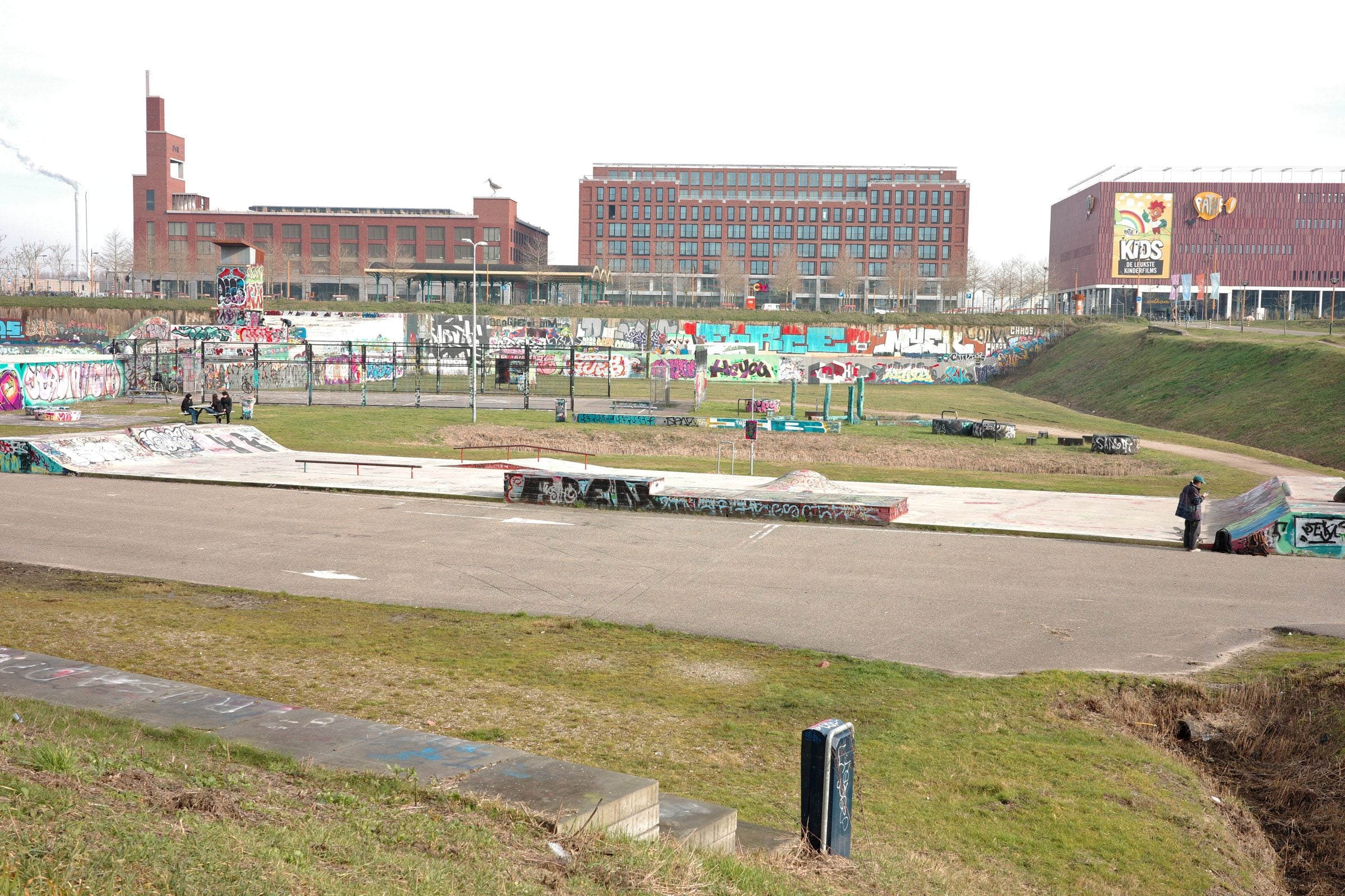 Unofficial Leidsche Rijn Skatepark Utrecht skatespots by Noble Goods Co.