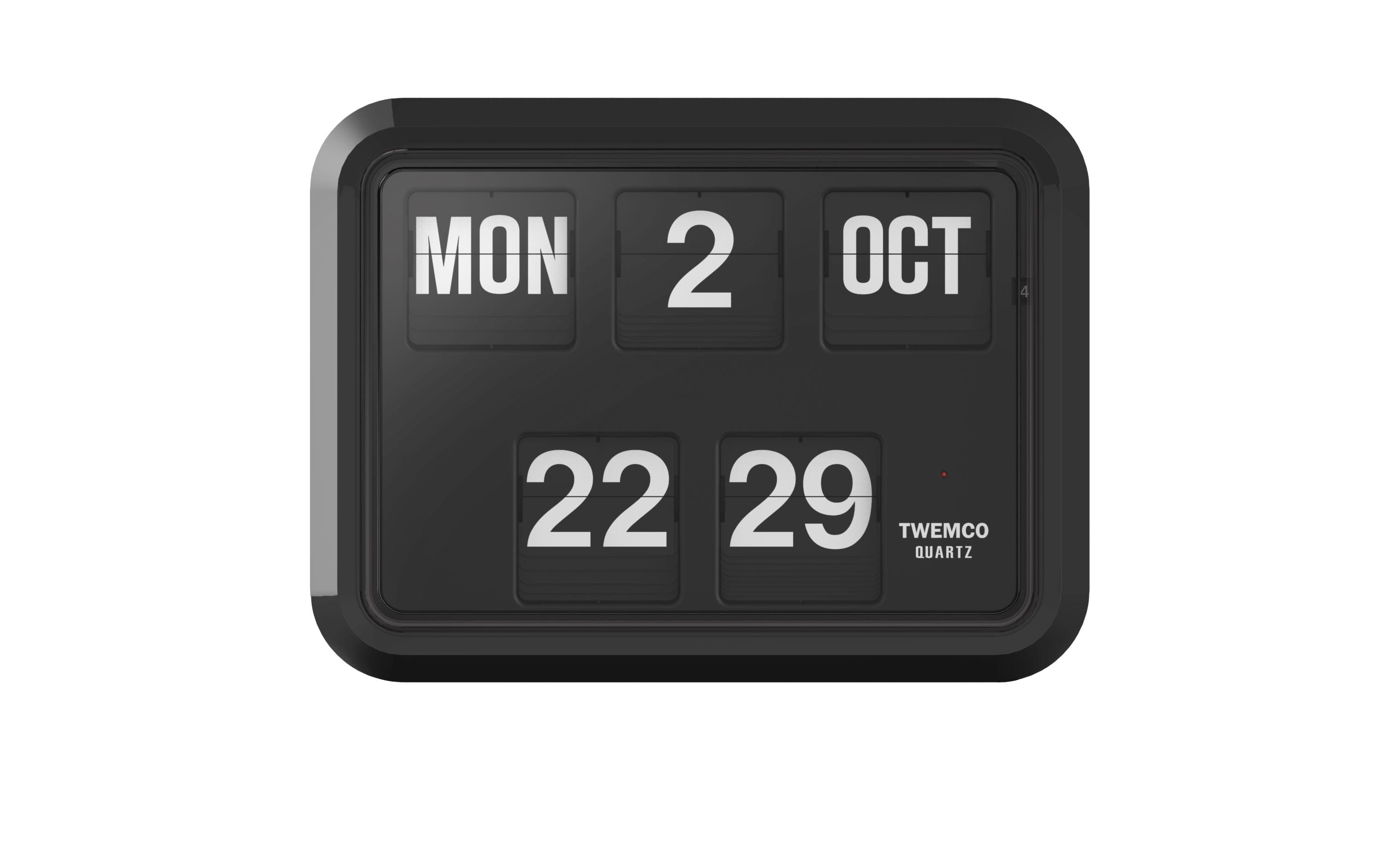 TWEMCO Calendar Wall Flip Clock BQ-17