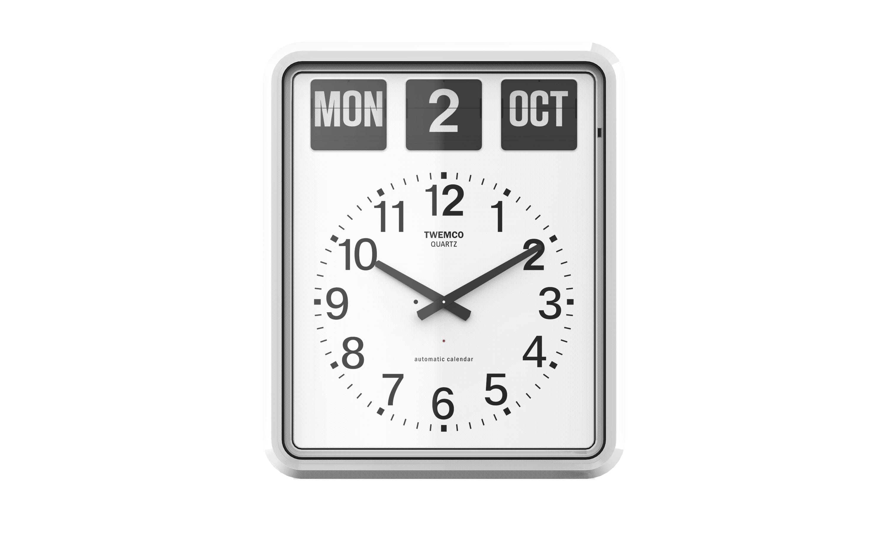 TWEMCO Calendar Wall Flip Clock BQ-1700 – Time Will Flip