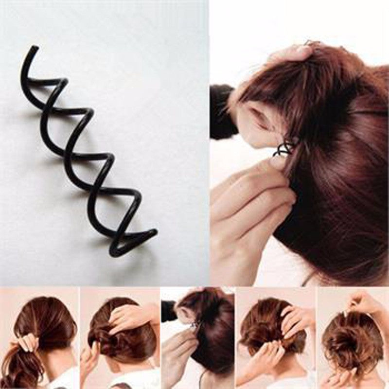 Spiral Spin Screw Twist Hair Clips